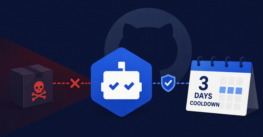 תמונת תקציר לחדשת סייבר: GitHub מוסיפה מנגנון השהיה של שלושה ימים ל-Dependabot למניעת הטמעת חבילות זדוניות