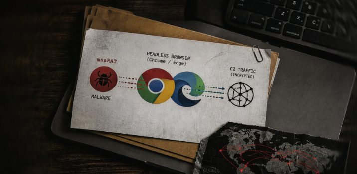 קבוצת הכופר Chaos עושה שימוש ב-msaRAT כדי לנתב תקשורת C2 דרך דפדפנים במצב ללא ממשק
