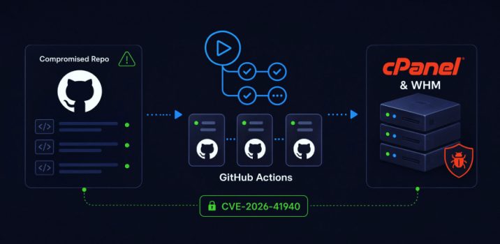 תוקפים מנצלים את GitHub Actions כדי לפגוע בשרתי cPanel ו-WHM