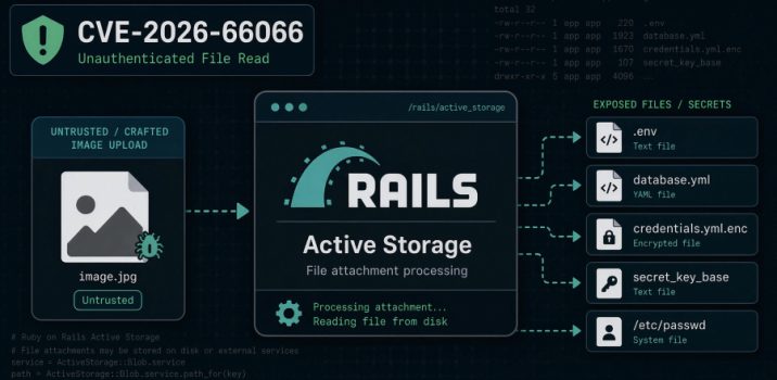 פרצת אבטחה קריטית ב-Ruby on Rails מאפשרת גישה לקבצים רגישים