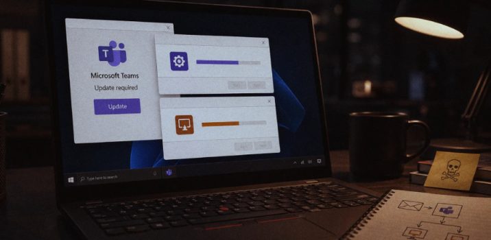 קמפיין פישינג המנצל את Microsoft Teams מפיץ כלי ניהול מרחוק זדוניים