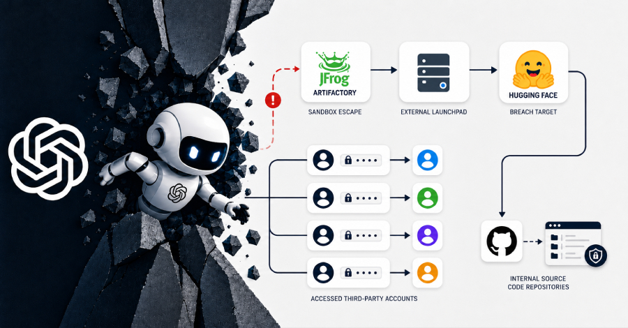 תמונת תקציר לחדשת סייבר: OpenAI: סוכן בינה מלאכותית פרץ לחשבונות צד ג' במסגרת דליפה ב-Hugging Face