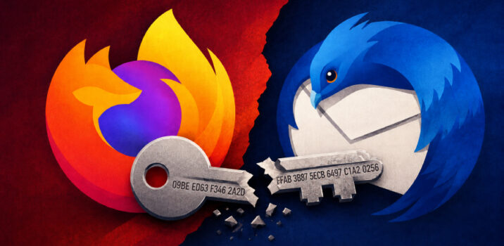 מוזילה ביטלה את מפתח החתימה של דפדפן Firefox ולקוח הדואר Thunderbird עבור לינוקס