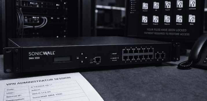 קבוצת הכופרה INC מנצלת פגיעויות במכשירי SonicWall SMA 1000