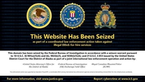 ה-FBI ומשרד המשפטים האמריקאי השתלטו על תשתית שירות ה-DDoS NightmareStresser