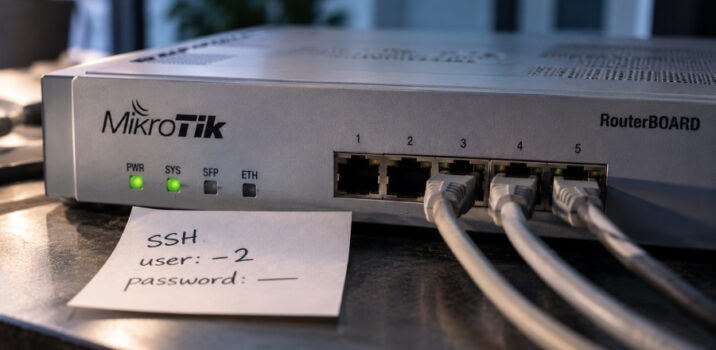 פרצת MikroTrick מאפשרת השתלטות מלאה על נתבי MikroTik ללא אימות