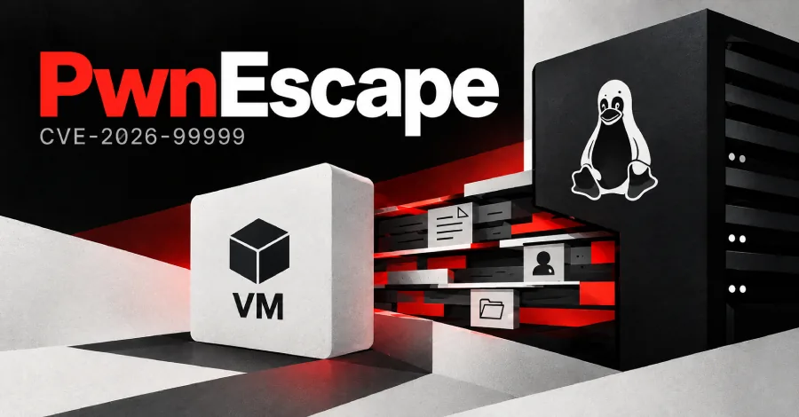 תמונת תקציר לחדשת סייבר: חולשת PwnEscape קריטית בלינוקס מאפשרת למכונות וירטואליות לקרוא זיכרון מארח