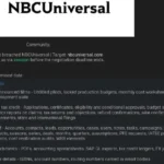 דיווח על פריצה לרשת NBC Universal וגניבת מידע פנים-ארגוני